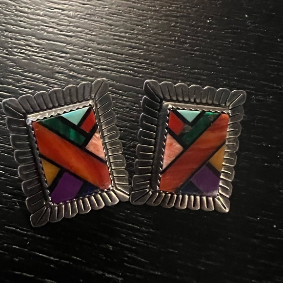 925 silver silver Earrings - Picture 1 of 5